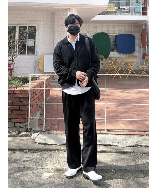 JUAN HOMME(ジュアンオム)の「マッドプリーツワイドトラウザー (ブラック)(スラックス・メンズ・その他・SMALL/MEDIUM/LARGE)」の16枚目の写真