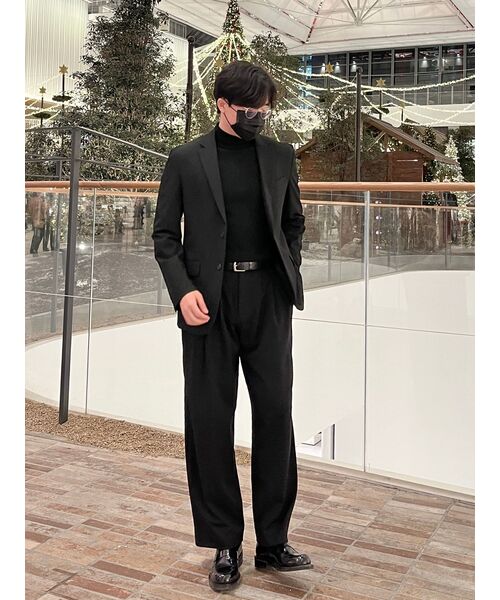 JUAN HOMME(ジュアンオム)の「マッドプリーツワイドトラウザー (ブラック)(スラックス・メンズ・その他・SMALL/MEDIUM/LARGE)」の19枚目の写真