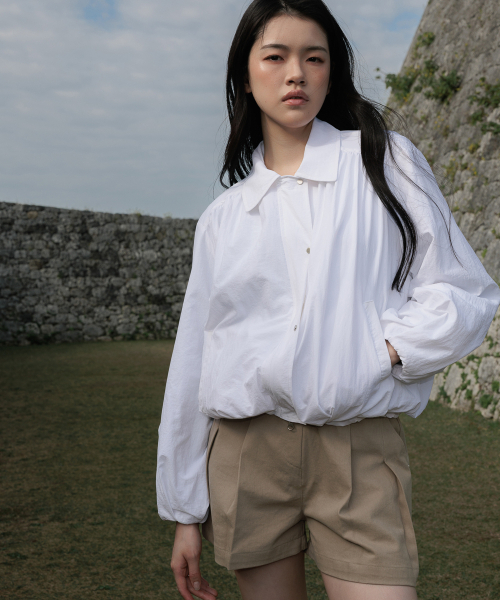DEHEVE（デヘヴェ）の「Volume Bomber Jacket [White]（その他アウター・レディース・ホワイト・FREE）」の8枚目の写真