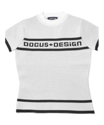 DOCUS（ドゥーカス）の「DOCUS ドゥーカス レディース ニット モックネックシャツ ｜ ゴルフウェア スポーティー（ゴルフグッズ）」