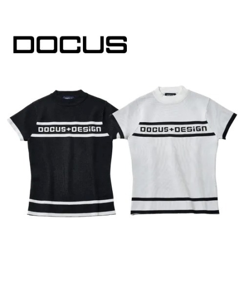 セール】DOCUS ドゥーカス レディース ニット モックネックシャツ