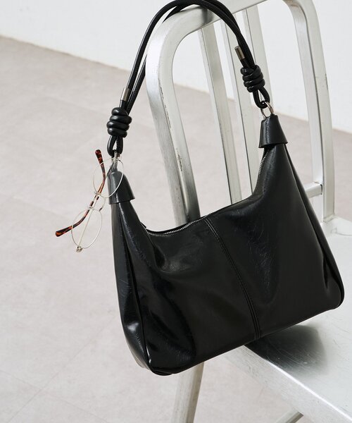 mystic（ミスティック）の「結び目ショルダーBAG（トートバッグ・レディース・ブラック・ONE SIZE）」の11枚目の写真