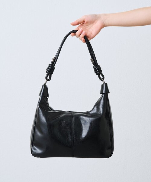mystic（ミスティック）の「結び目ショルダーBAG（トートバッグ・レディース・ブラック・ONE SIZE）」の14枚目の写真