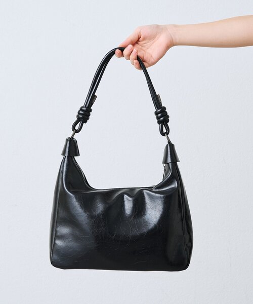 mystic（ミスティック）の「結び目ショルダーBAG（トートバッグ・レディース・ブラック・ONE SIZE）」の16枚目の写真