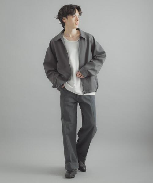 SENSE OF PLACE by URBAN RESEARCH（センスオブプレイスバイアーバンリサーチ）の「カツラギダブルワイドパンツ（その他パンツ・メンズ・ネイビー/カーキ/ライトブルー・MEDIUM/LARGE）」の19枚目の写真