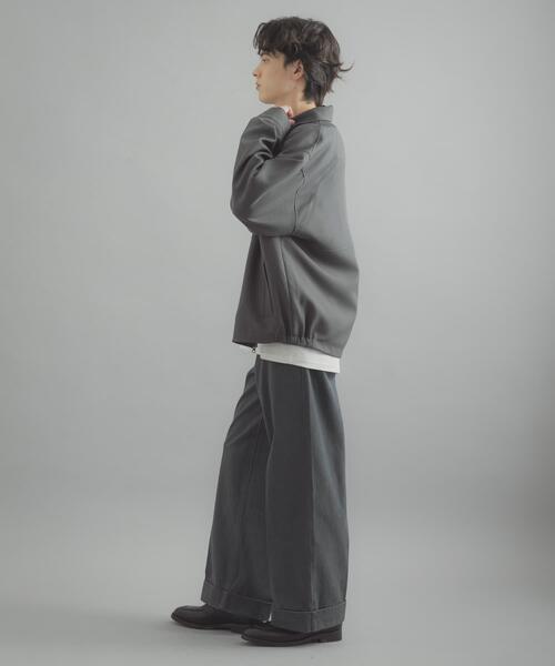 SENSE OF PLACE by URBAN RESEARCH（センスオブプレイスバイアーバンリサーチ）の「カツラギダブルワイドパンツ（その他パンツ・メンズ・ネイビー/カーキ/ライトブルー・MEDIUM/LARGE）」の20枚目の写真