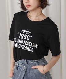 リサイクルポリ天竺ナンバリングTシャツ