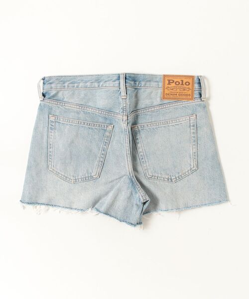 POLO RALPH LAUREN（ポロ ラルフ ローレン）の「カットオフ デニム ショートパンツ（デニムパンツ・レディース・ネイビー系1・25）」の5枚目の写真