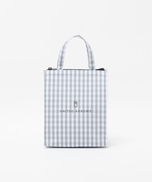 UNITED ARROWS（ユナイテッドアローズ）の「ギンガムチェック ロゴ ランチバッグ（トートバッグ）」