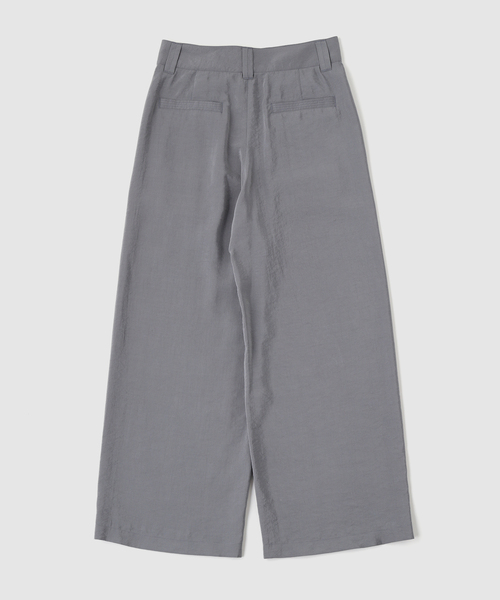LEMAIRE(ルメール)の「LEMAIRE(ルメール) STRAIGHT TAILORED PANTS(スラックス・メンズ・ブラックミックス・50/48/46)」の2枚目の写真