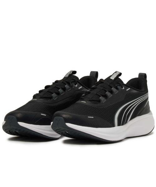 PUMA(プーマ)の「プーマ PUMA SOFTRIDE ムーブオン F WD(スニーカー・メンズ・ブラック・25.0cm/27.5cm/27.0cm/26.5cm/26.0cm/25.5cm/28.0cm)」の3枚目の写真