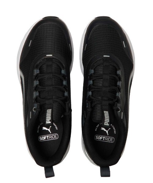 PUMA(プーマ)の「プーマ PUMA SOFTRIDE ムーブオン F WD(スニーカー・メンズ・ブラック・25.0cm/27.5cm/27.0cm/26.5cm/26.0cm/25.5cm/28.0cm)」の4枚目の写真