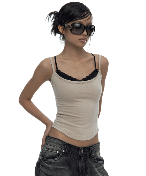 KASHIKO(カシコ)の「Nessa Lace Top Beige(Tシャツ/カットソー・レディース・その他・FREE)」の11枚目の写真
