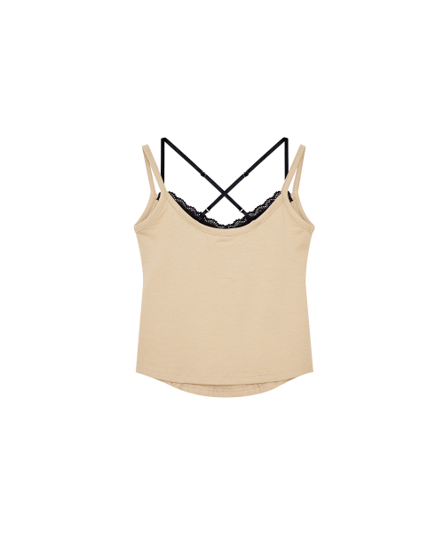 KASHIKO(カシコ)の「Nessa Lace Top Beige(Tシャツ/カットソー・レディース・その他・FREE)」の5枚目の写真