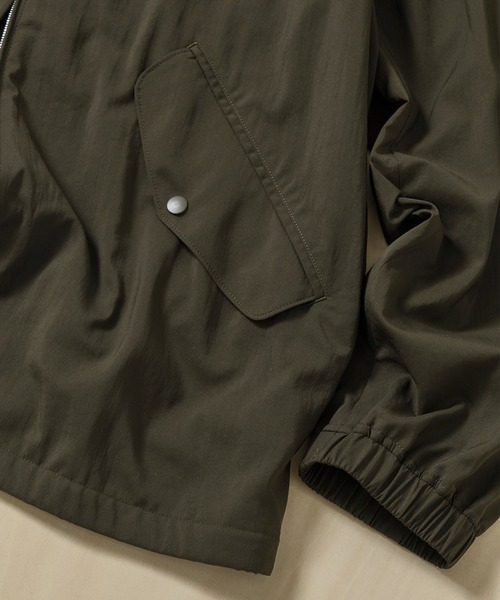 ATON/エイトン】MAT AIRLY NYLON FLIGHT JACKET（ブルゾン）｜ATON