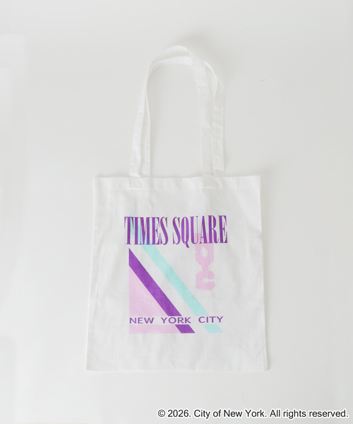 GOOD ROCK SPEED(グッドロックスピード)の「GOOD ROCK SPEED / グッドロックスピード NYC Tote Bag(トートバッグ・レディース・ホワイト/ホワイト系その他/アイボリー・FREE)」の3枚目の写真