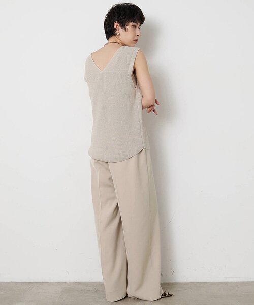 Whim Gazette(ウィムガゼット)の「ツイルイージーパンツ(その他パンツ・レディース・グレー/ベージュ・FREE)」の11枚目の写真
