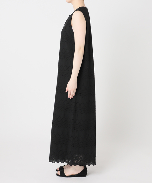 JOURNAL STANDARD relume(ジャーナルスタンダード レリューム)の「コットンカットワークシシュウ オールインワン(つなぎ/オールインワン・レディース・ホワイト/ブラック・38/36)」の15枚目の写真