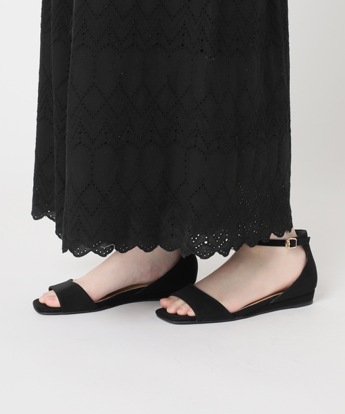 JOURNAL STANDARD relume(ジャーナルスタンダード レリューム)の「コットンカットワークシシュウ オールインワン(つなぎ/オールインワン・レディース・ホワイト/ブラック・38/36)」の10枚目の写真