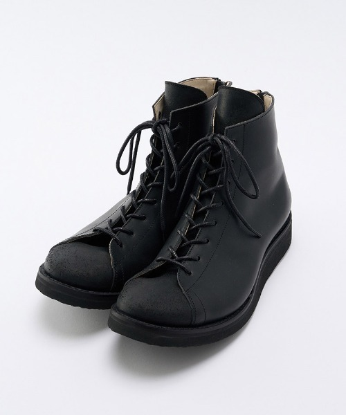 wjk（ダヴルジェイケイ）の「mko13607- modern lineman boots ラインマンブーツ(8003 bt52j)（ブーツ・メンズ・ブラック・41/42/43）」の17枚目の写真