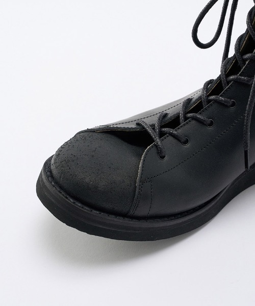 wjk（ダヴルジェイケイ）の「mko13607- modern lineman boots ラインマンブーツ(8003 bt52j)（ブーツ・メンズ・ブラック・41/42/43）」の22枚目の写真