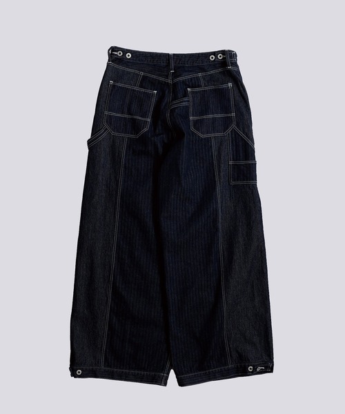 FDMTL(ファンダメンタル)の「【FDMTL】PATCHWORK DOUBLE KNEE PANTS RINSE(デニムパンツ・メンズ・インディゴブルー・28inch/34inch/32inch/30 inch)」の2枚目の写真