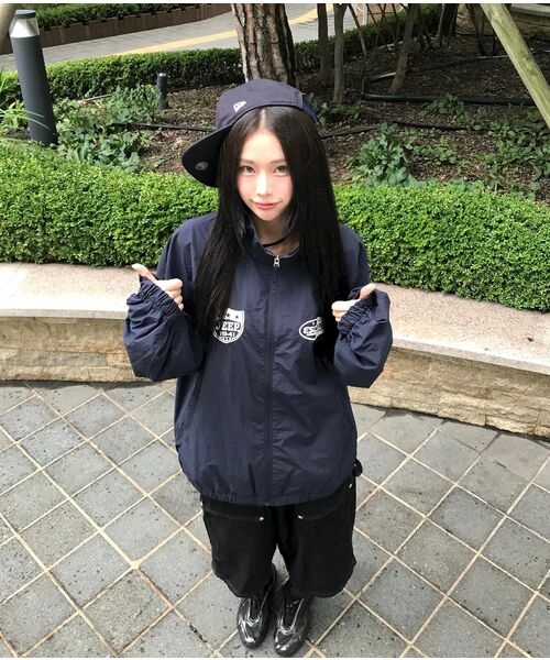 JEEP(ジープ)の「RUSH ナイロンレーシングジャージジップアップ (JQ5JPU202NA)(ナイロンジャケット・レディース・その他・SMALL/MEDIUM/LARGE/X-LARGE/2XL)」の4枚目の写真