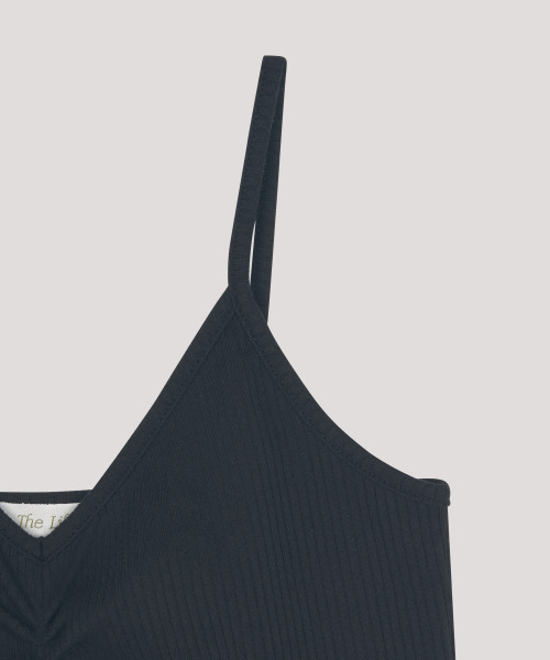 THE LILLE(ザ リル)の「Shirring sleeveless t_black(Tシャツ/カットソー・レディース・その他・FREE)」の3枚目の写真