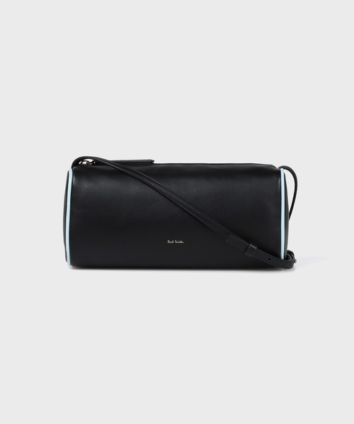 Paul Smith(ポールスミス)の「スクエアショルダー バッグ / 365001 WN220S(ショルダーバッグ・レディース・グレイッシュベージュ/ブラック/ライトイエロー・FREE)」の1枚目の写真
