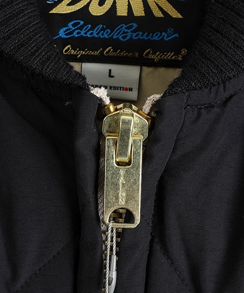Eddie Bauer（エディーバウアー）の「Eddie Bauer / エディーバウアー：SKYLINER：E942430M[AST]（ダウンジャケット/コート・メンズ・ブラック/ベージュ系その他・L）」の4枚目の写真