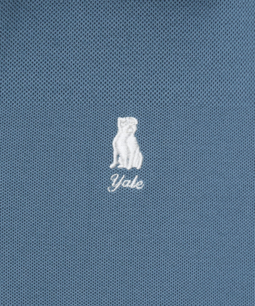 YALE（イェール）の「[COOL] ウィメンズクイックドライピケスリットネックワンピースヴィンテージブルー（ワンピース・レディース・その他・SMALL/MEDIUM）」の5枚目の写真