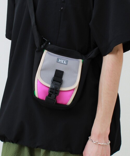 MEI(メイ)の「【MEI/メイ】DAILY POUCH(ショルダーバッグ・メンズ・その他1/その他2/マルチ/ブラック・FREE)」の13枚目の写真