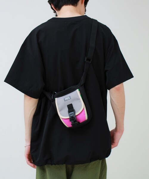 MEI(メイ)の「【MEI/メイ】DAILY POUCH(ショルダーバッグ・メンズ・その他1/その他2/マルチ/ブラック・FREE)」の14枚目の写真