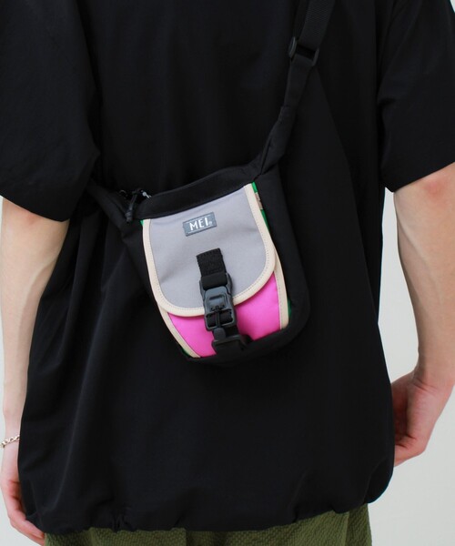 MEI(メイ)の「【MEI/メイ】DAILY POUCH(ショルダーバッグ・メンズ・その他1/その他2/マルチ/ブラック・FREE)」の15枚目の写真
