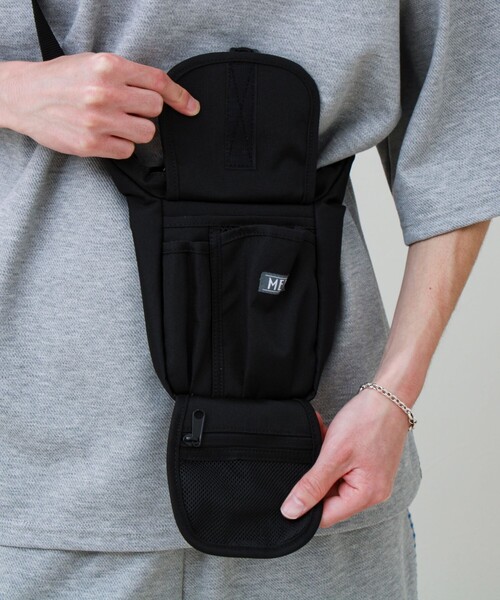 MEI(メイ)の「【MEI/メイ】DAILY POUCH(ショルダーバッグ・メンズ・その他1/その他2/マルチ/ブラック・FREE)」の5枚目の写真