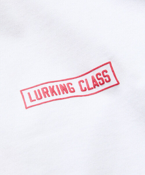 LURKING CLASS(ラーキングクラス)の「限定展開LURKING CLASS×FREAK'S STORE ラーキングクラス 別注 ヴィンテージ加工 プリント Tシャツ GOOD TIMES BAD FRND TEE(Tシャツ/カットソー・メンズ・ホワイト/ブラック・MEDIUM/LARGE/X-LARGE)」の17枚目の写真