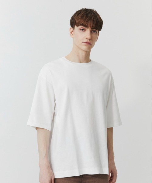 PUBLIC TOKYO（パブリックトウキョウ）の「黄ばまないTEE（Tシャツ/カットソー・メンズ・ホワイト・1/2/3）」の4枚目の写真