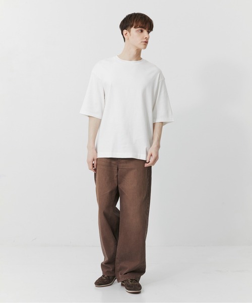 PUBLIC TOKYO（パブリックトウキョウ）の「黄ばまないTEE（Tシャツ/カットソー・メンズ・ホワイト・1/2/3）」の8枚目の写真