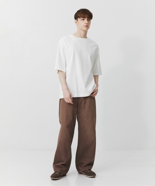 PUBLIC TOKYO（パブリックトウキョウ）の「黄ばまないTEE（Tシャツ/カットソー・メンズ・ホワイト・1/2/3）」の9枚目の写真