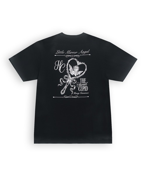 Honey Cinnamon(ハニーシナモン)の「angel mirrorTシャツ(Tシャツ/カットソー・レディース・ブラック/ピンク・FREE)」の22枚目の写真