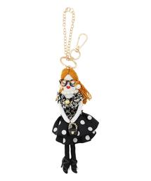 Te chichi（テチチ）の「ドットスカートガール チャーム（ネックレス）」
