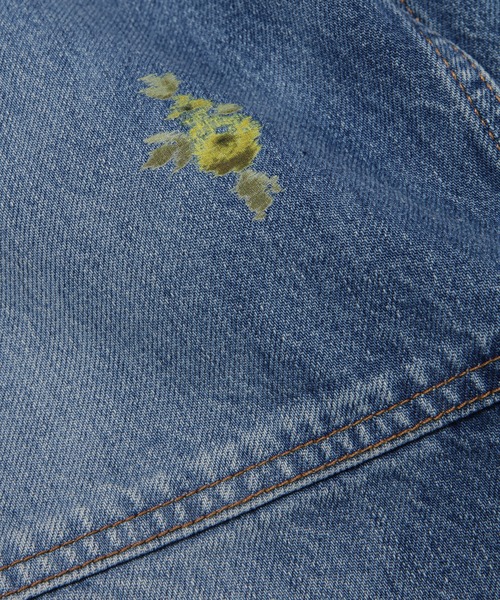 GANNI(ガニー)の「Printed Flower Denim Stary Jeans(デニムパンツ・レディース・ライトブルー・S/XS)」の8枚目の写真
