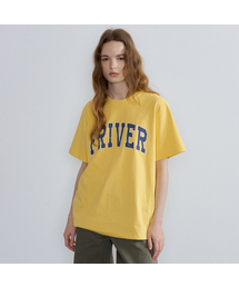 Overfit friver logo t-shirt [FRSP07TS14]_Yellow