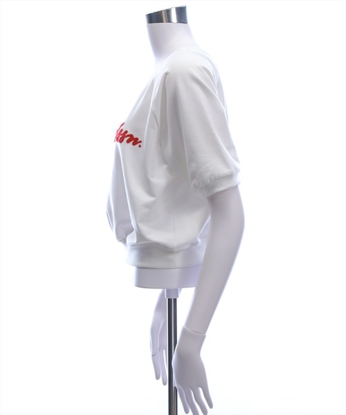U.S. POLO ASSN.(ユーエスポロアッスン)の「【U.S. POLO ASSN.】clear 別注 3way半袖裏毛トップス(Tシャツ/カットソー・レディース・ホワイト系その他2/オフホワイト/ブラック・F)」の19枚目の写真
