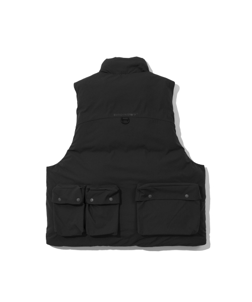 EXTRAORDINARY(エクストラオーディナリー)の「MULTI POCKET VEST BLACK(ダウンベスト・メンズ・その他・S-M)」の3枚目の写真