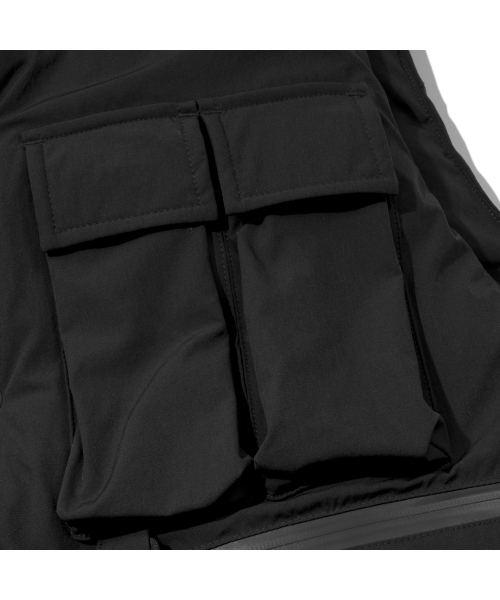EXTRAORDINARY(エクストラオーディナリー)の「MULTI POCKET VEST BLACK(ダウンベスト・メンズ・その他・S-M)」の7枚目の写真