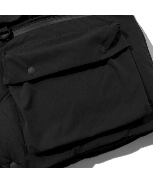 EXTRAORDINARY(エクストラオーディナリー)の「MULTI POCKET VEST BLACK(ダウンベスト・メンズ・その他・S-M)」の9枚目の写真