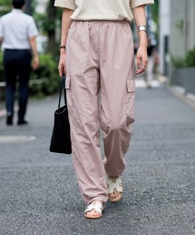 WASHED SATIN CARGO PT ウォッシュドサテンカーゴパンツ 春服（カーゴ