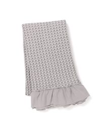 Francfranc(�t�����t����)�̂Ȃ߂炩 ���b�t���P�b�g �_�u�� �O���[ 180×200cm �t����(�u�����P�b�g)