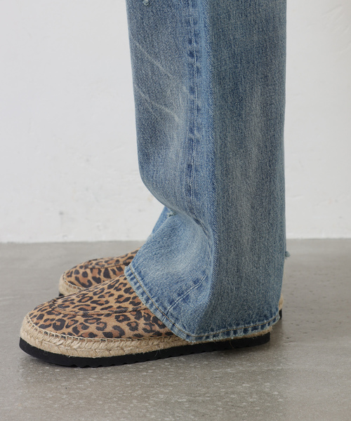 JOURNAL STANDARD LUXE(ジャーナルスタンダード ラックス)の「13OZ クラッシュダメージデニム(デニムパンツ・レディース・ブルー・LARGE/MEDIUM/SMALL)」の8枚目の写真